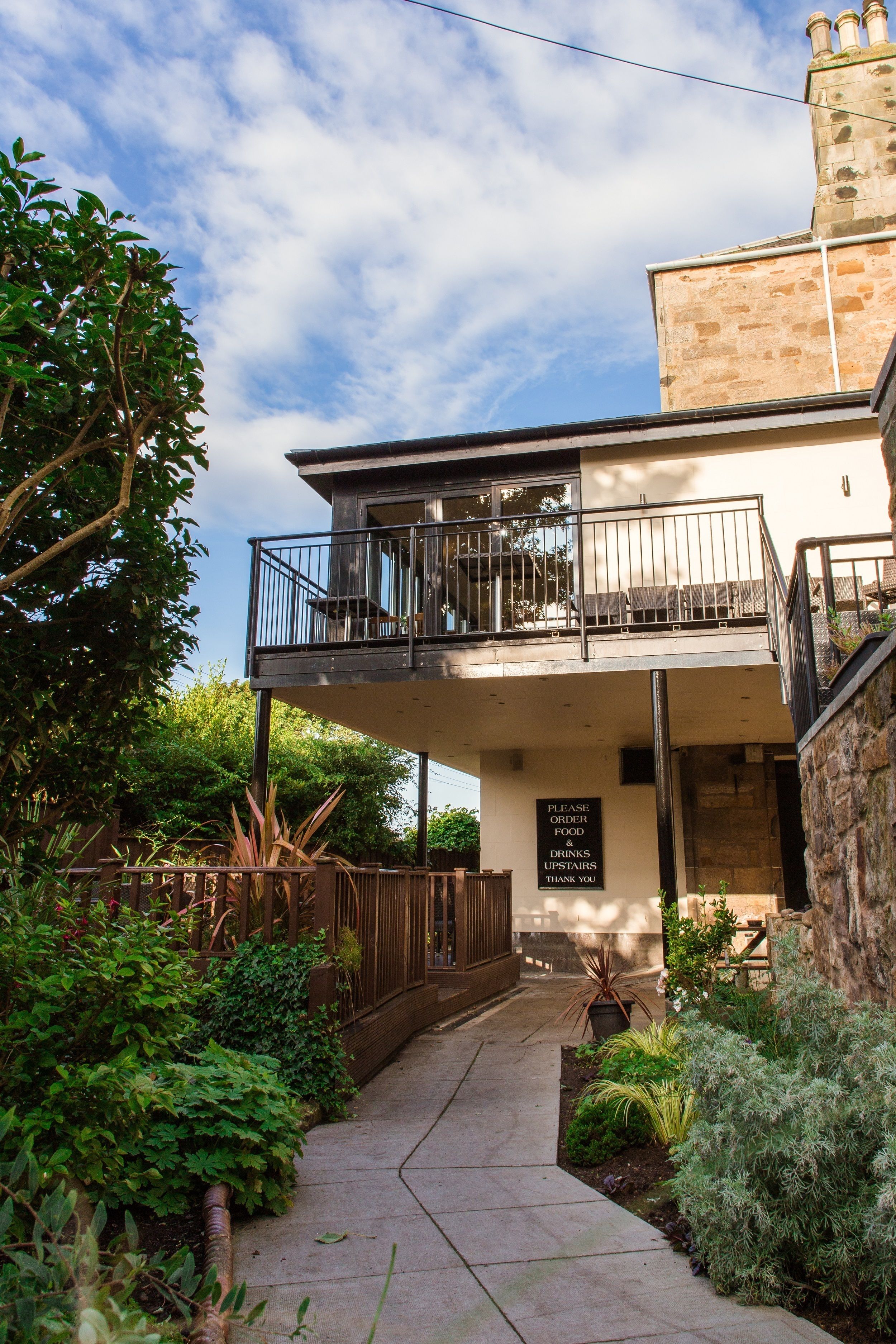 Façade de l’hébergement