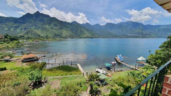 Vue depuis l’hébergement