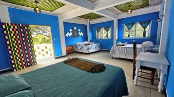 Triple Room | Individually decorated, desk