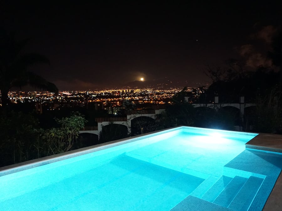 Outdoor pool, open 6:00 AM to 9:30 PM, pool umbrellas, pool loungers