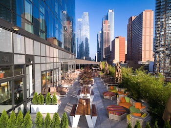Patio, balcany or terrace at YOTEL New York Times Square