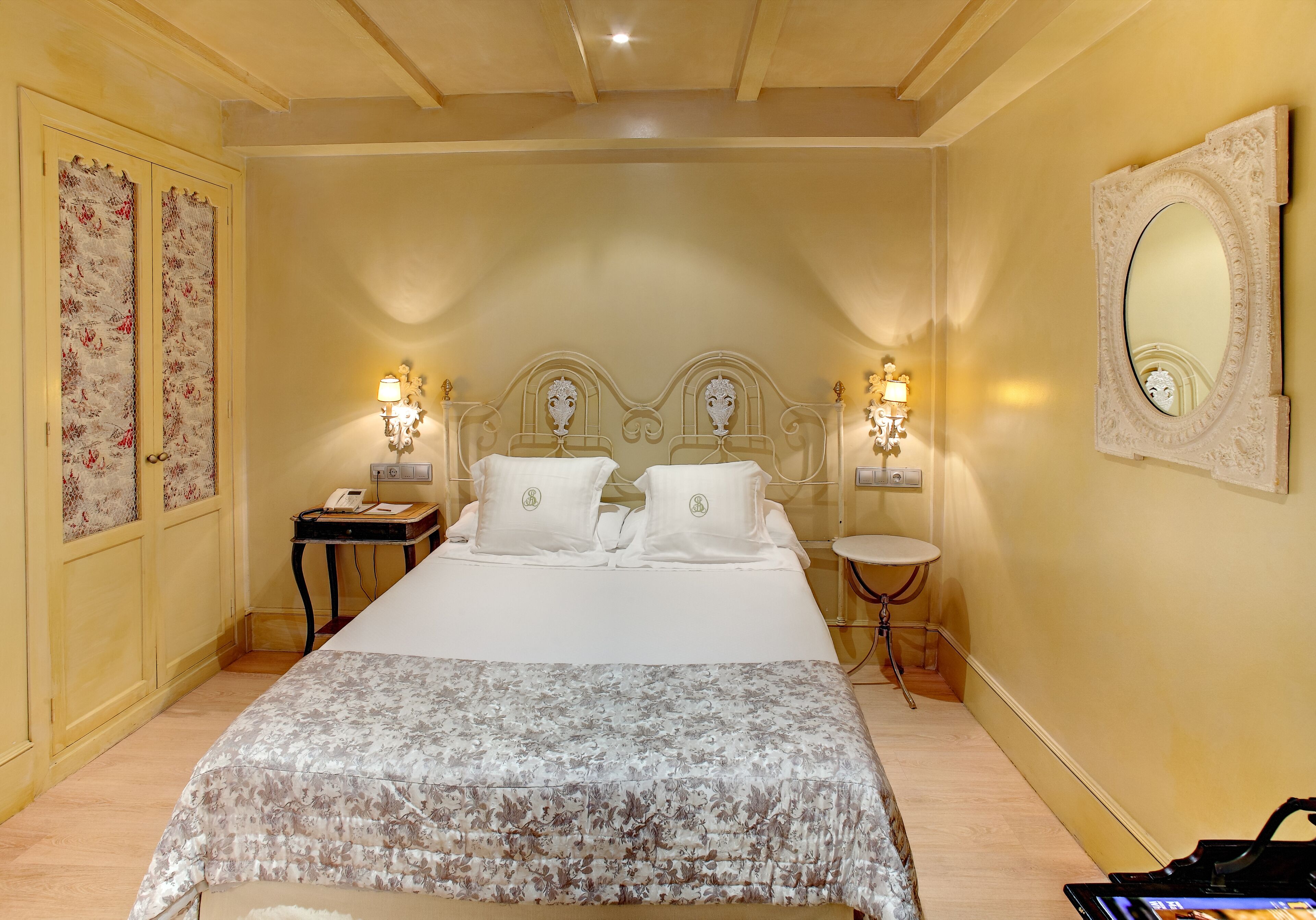 Down duvets, memory-foam beds, minibar, desk