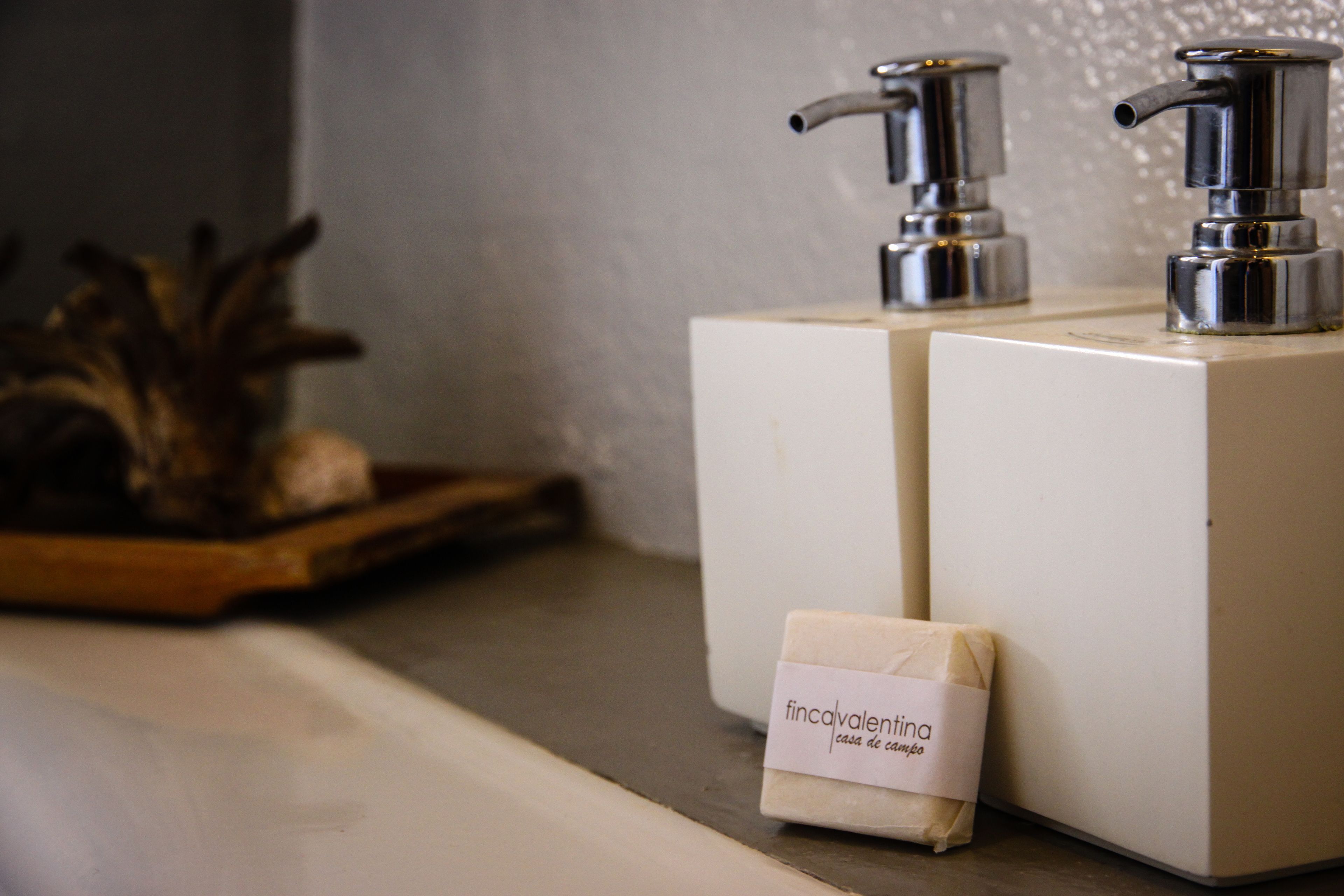 designer toiletries, hair dryer, bidet, towels