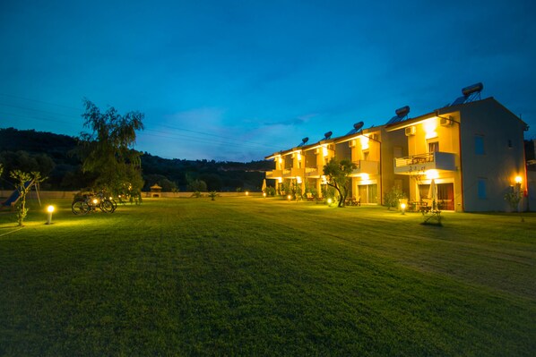 Front of property - evening/night