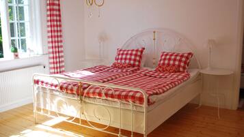 Premium bedding, pillow-top beds, individually decorated