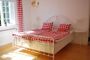 Premium bedding, pillow-top beds, individually decorated