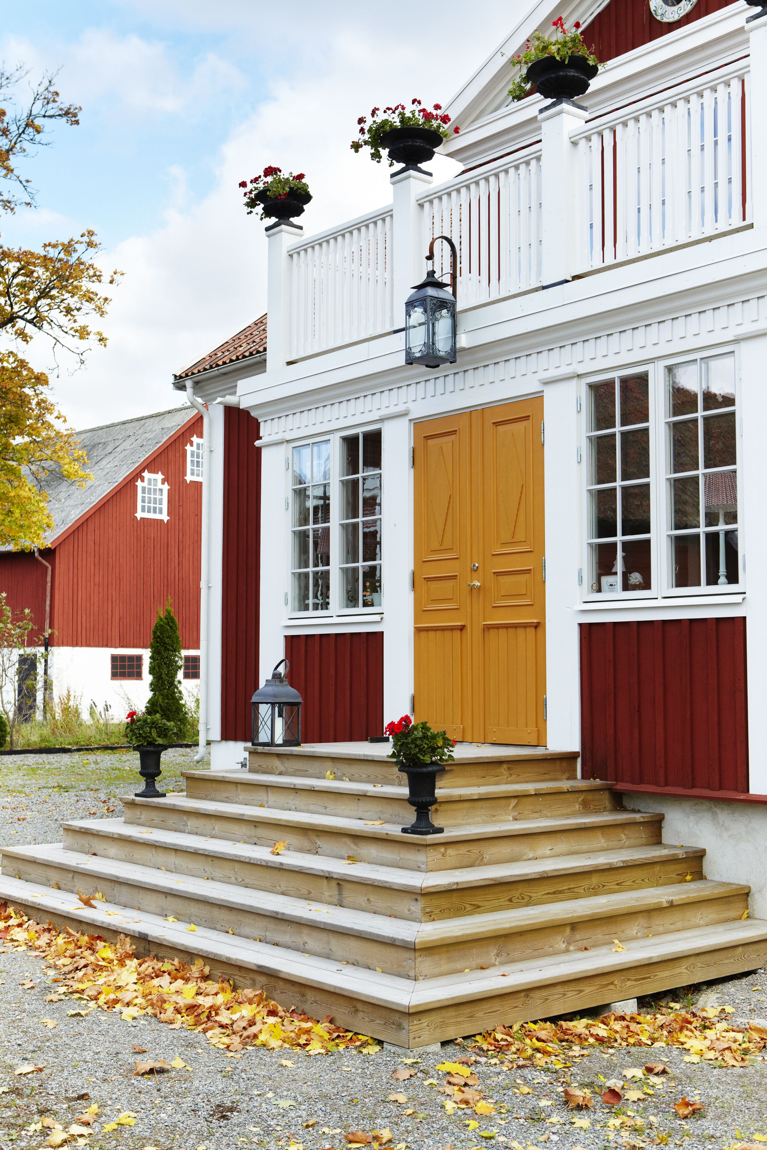 숙박 시설 입구