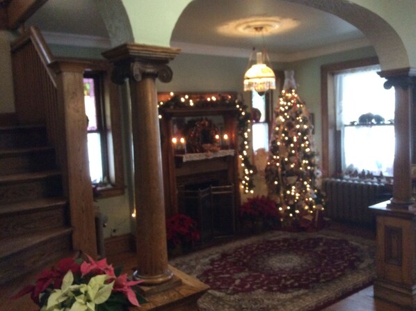 Sala de estar en el lobby