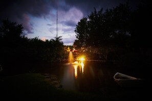 Blick von der Unterkunft