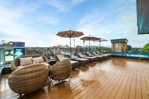 Terrace/patio - POP! Hotel Teuku Umar Denpasar - Bali (Denpasar)