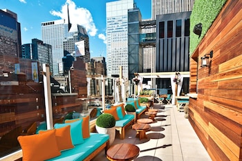 Balcony at Sanctuary Hotel New York