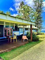 Studio, Partial Sea View, Garden Area | Terrace/patio