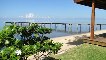 Private beach, white sand, snorkeling, kayaking