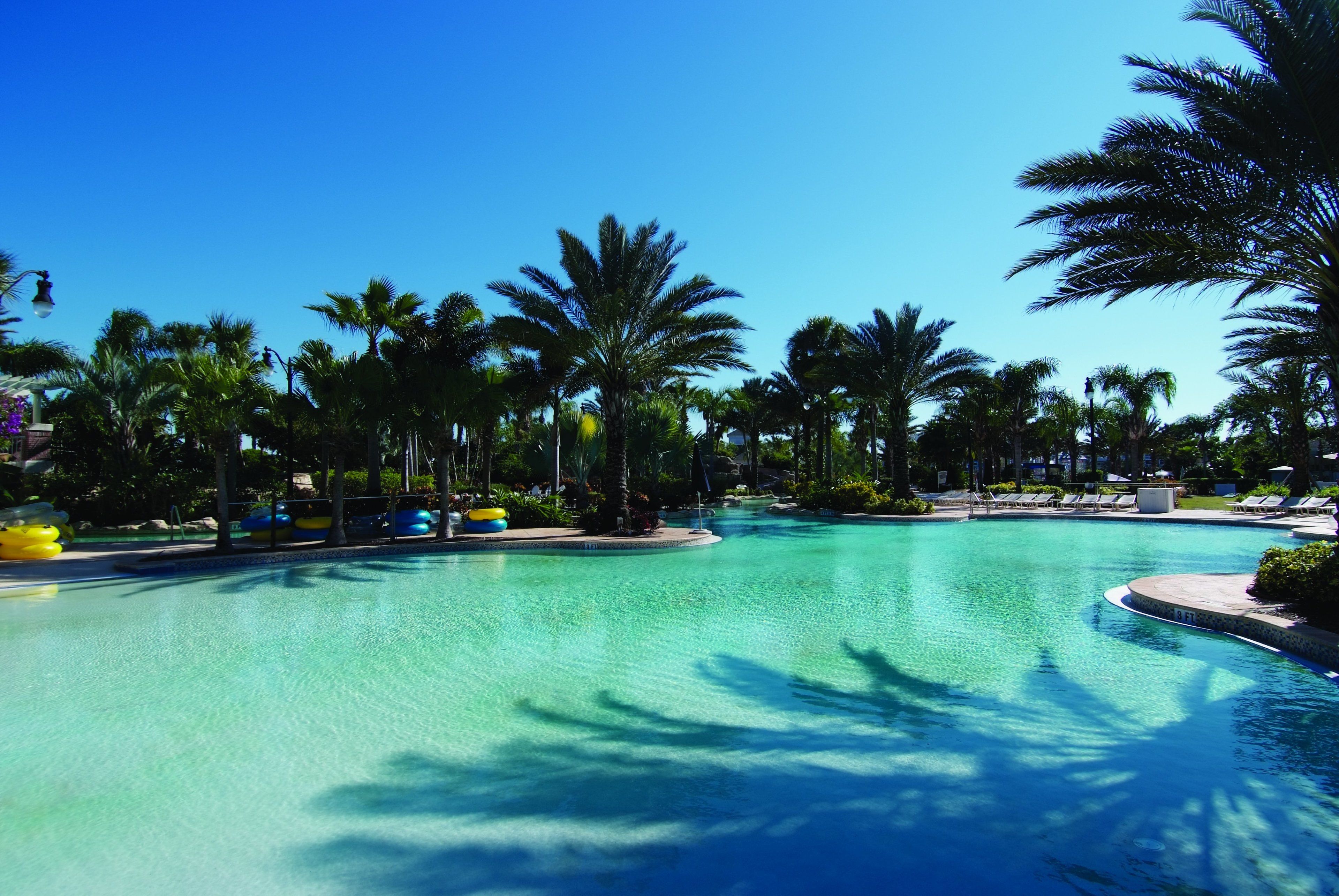 10 outdoor pools, pool cabanas (surcharge), pool umbrellas