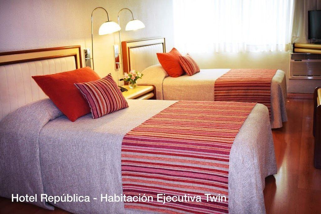 Executive Room, Multiple Beds | In-room safe, desk, blackout drapes, soundproofing