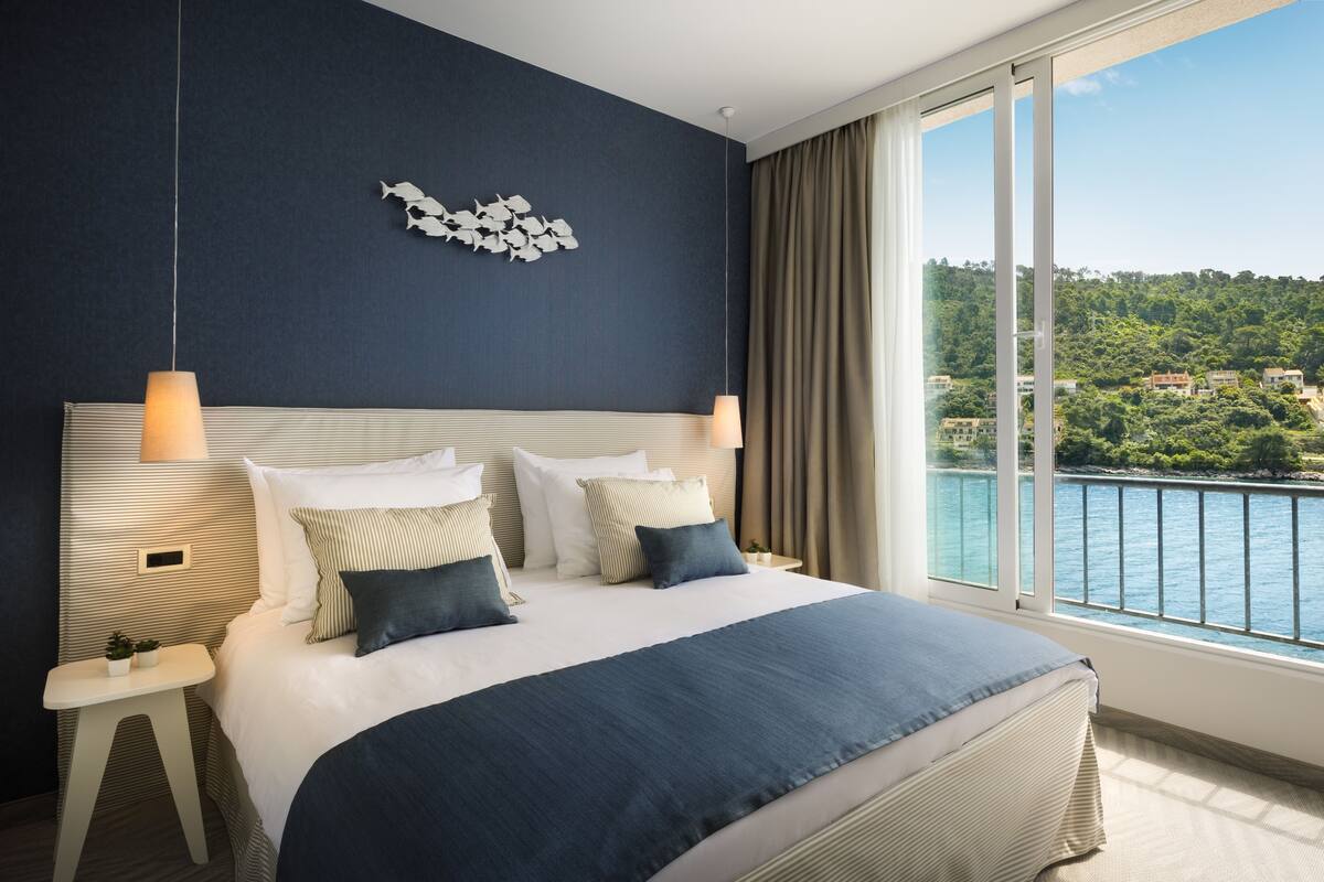 superior double room with seaside balcony | view from room