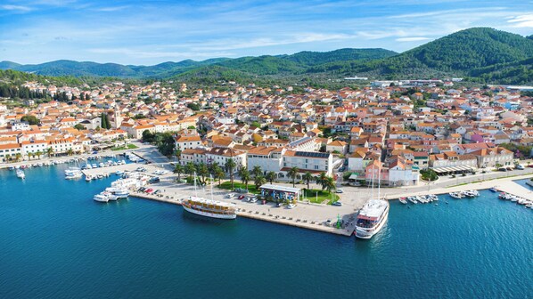 Fassade der Unterkunft