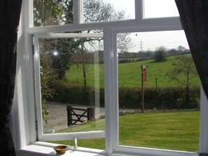 Blick von der Unterkunft