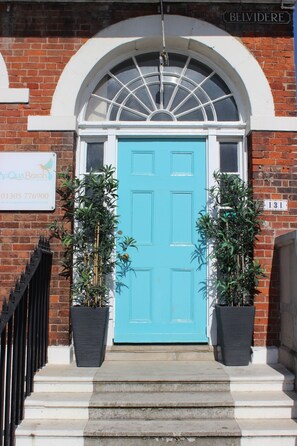 Entrada de la propiedad