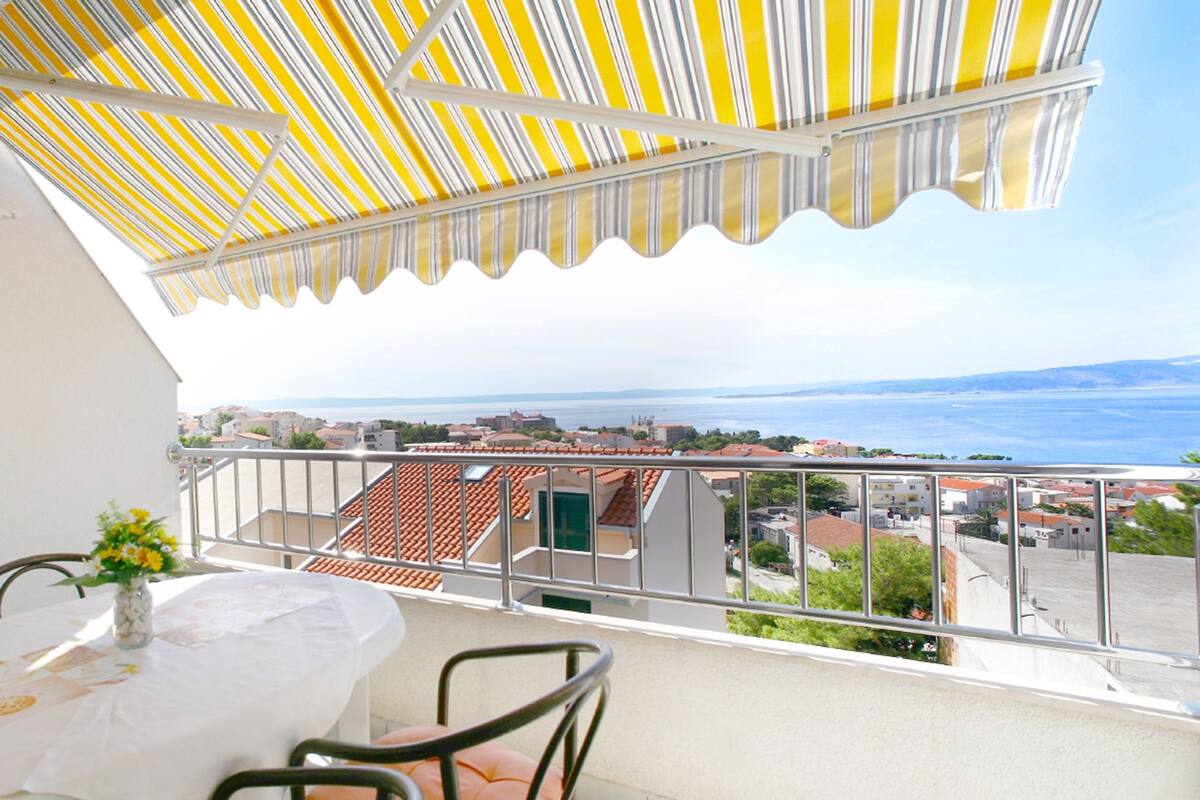 Vue depuis le balcon
