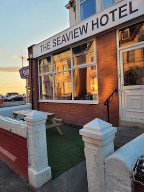 Front of property - evening/night