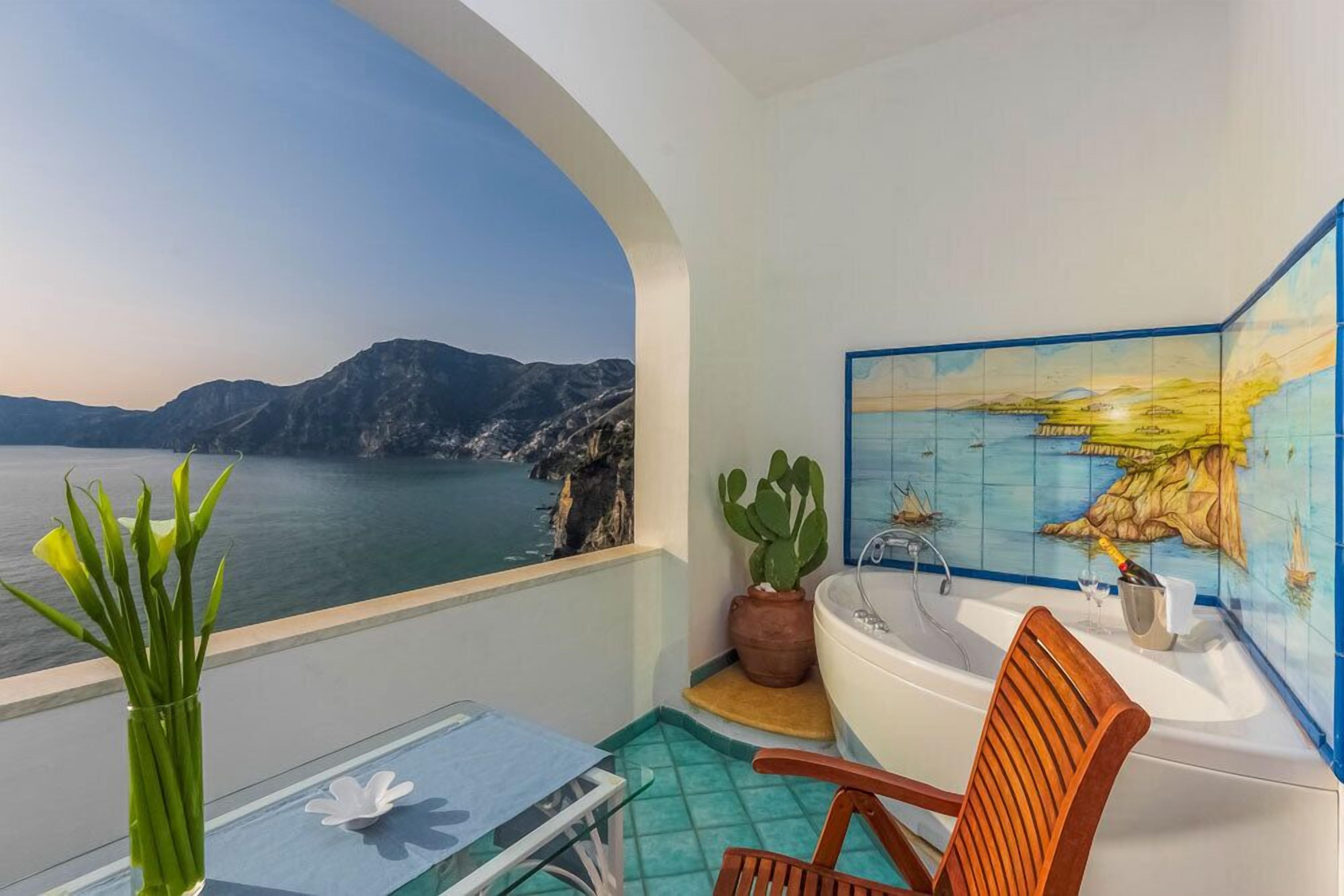 Superior-Doppelzimmer, Balkon, Meerblick | Ausblick vom Zimmer