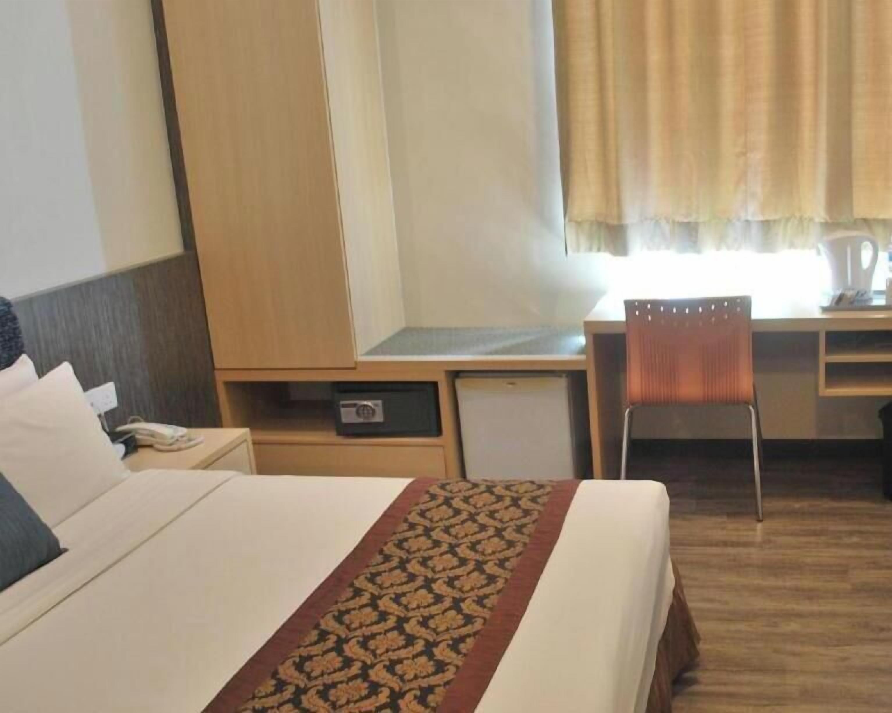 Select Comfort beds, in-room safe, individually furnished, desk