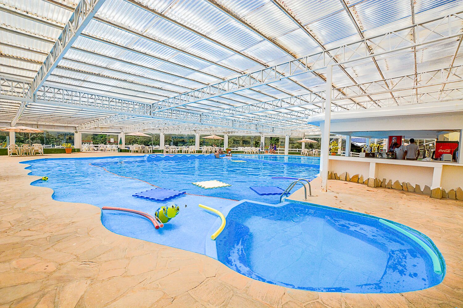 2 indoor pools, sun loungers