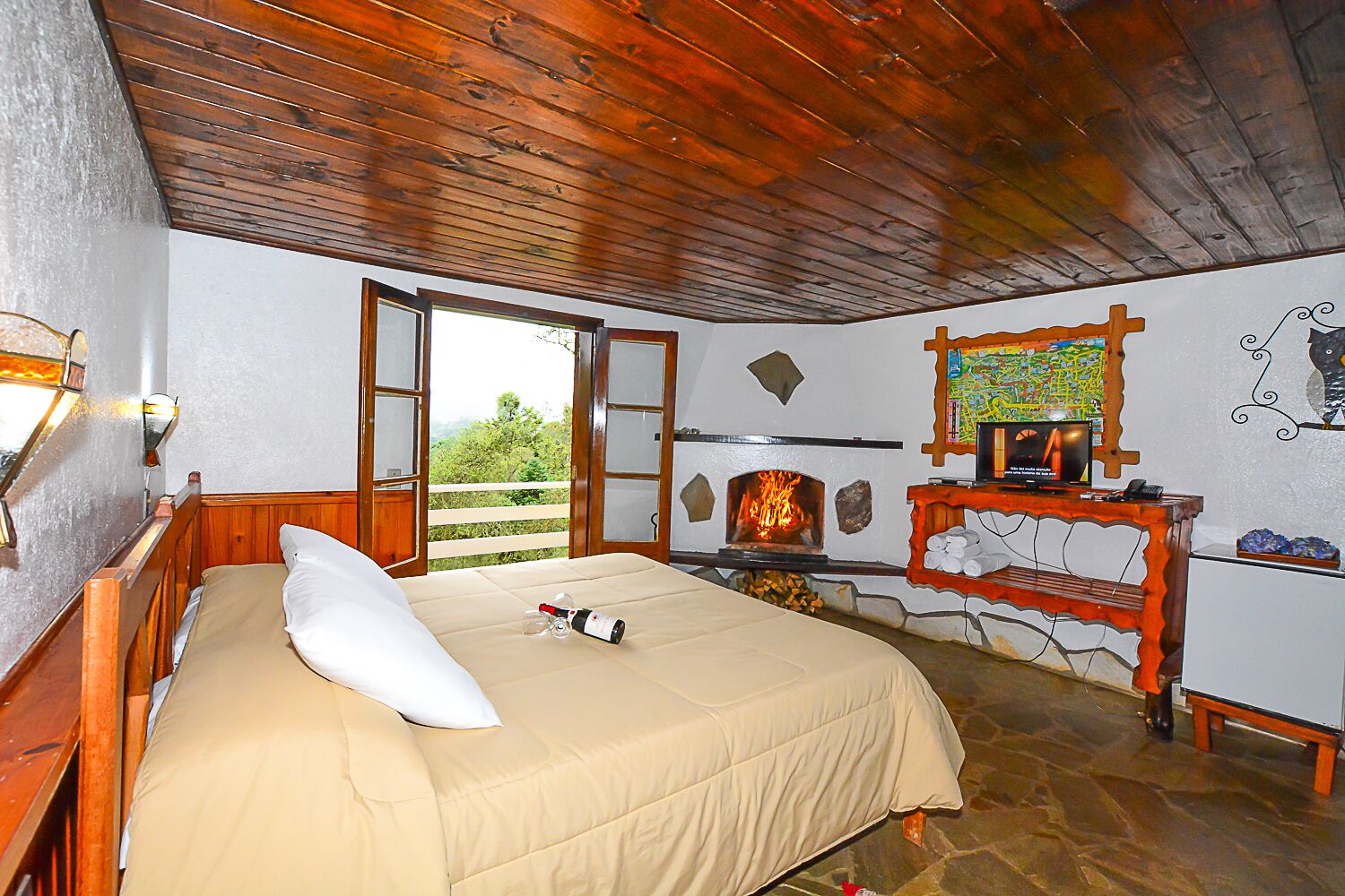 Chalet (Canario - 04 adults) | Ropa de cama de alta calidad y artículos del minibar gratis 