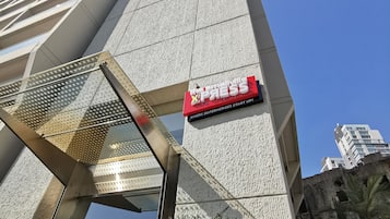 Fassade der Unterkunft