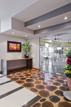 Sitzecke in der Lobby