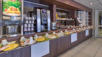 Daily buffet breakfast for a fee