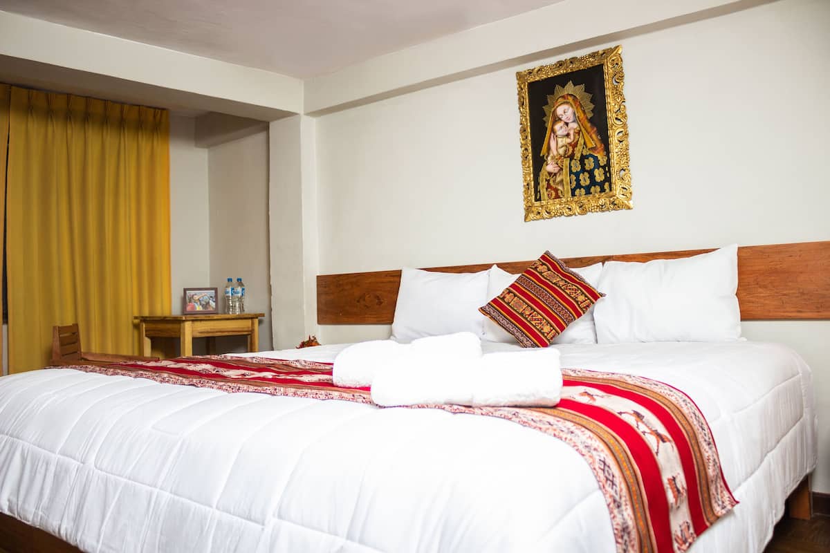 Pillow-top beds, free WiFi, bed sheets
