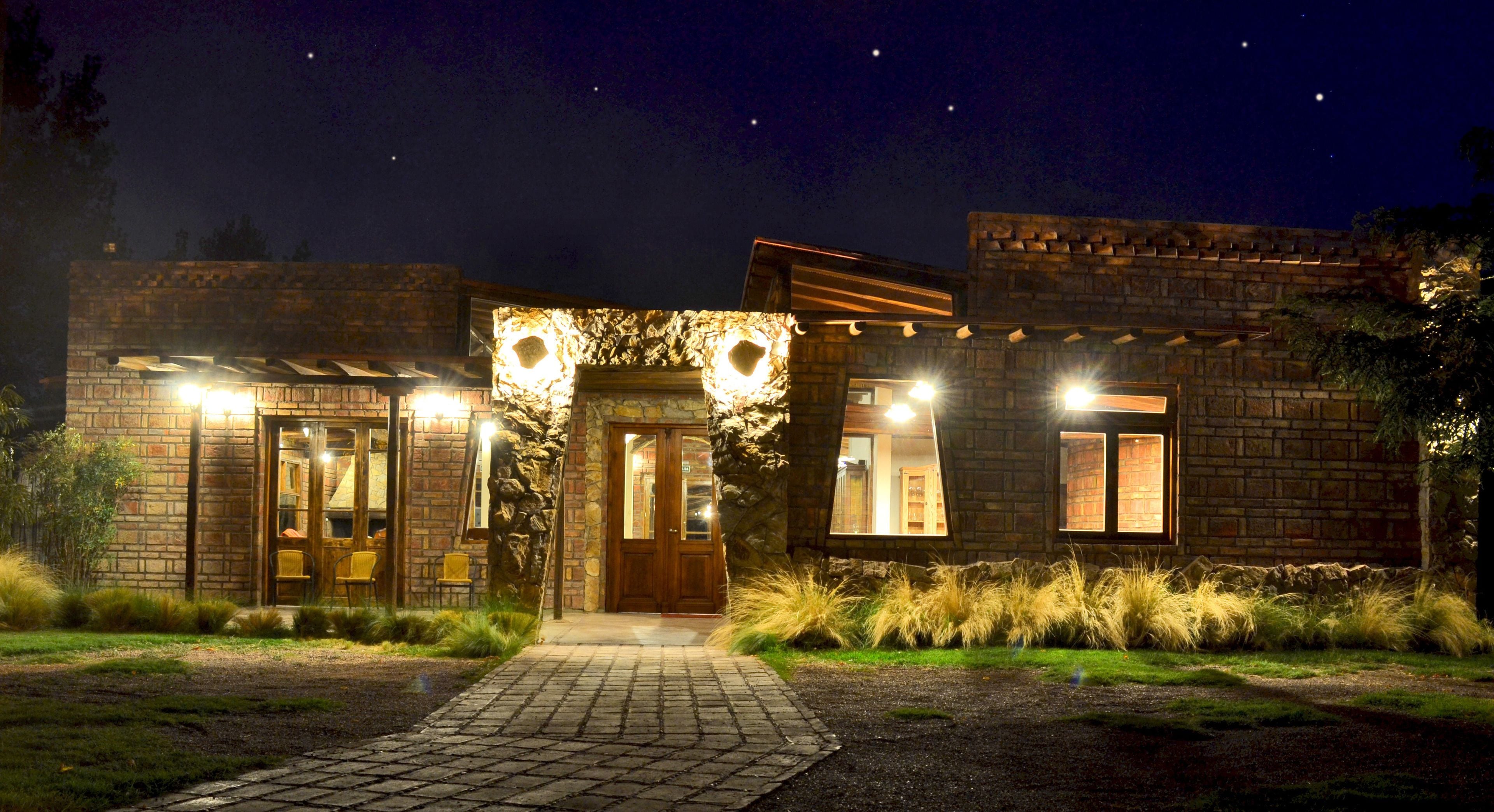 front of property – evening/night