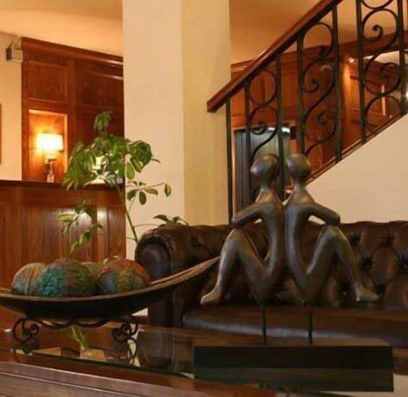 Zona de estar del vestíbulo