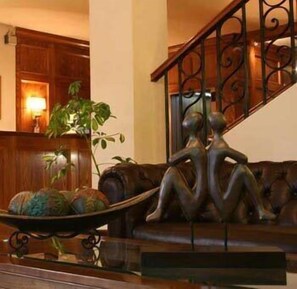 Zona de estar del vestíbulo