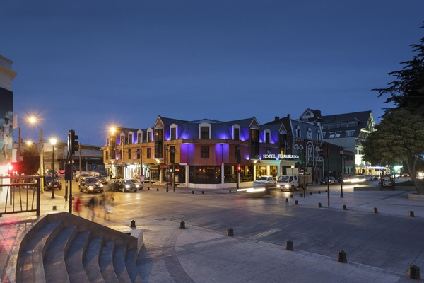Front of property - evening/night