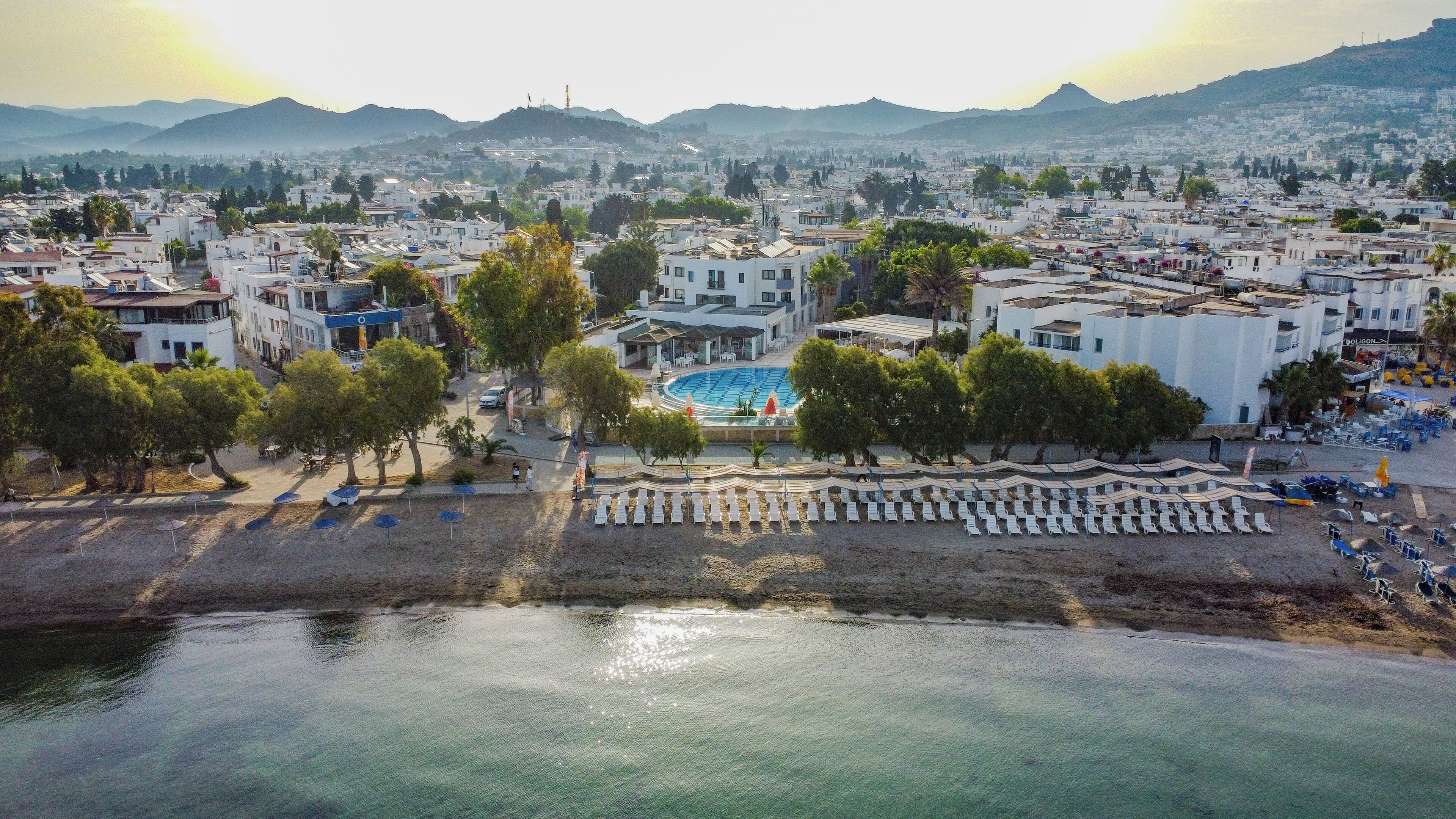 Façade de l’hébergement