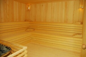 Sauna, baño turco/hammam, masajes 