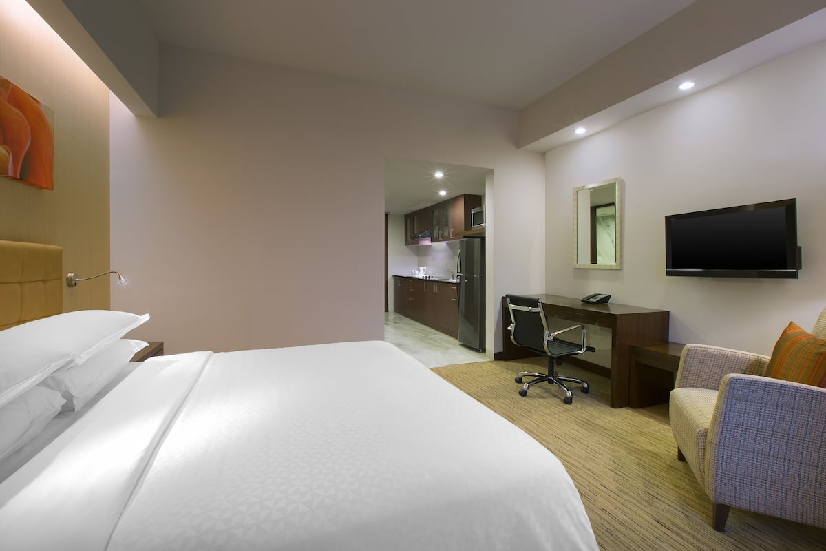 1 chambre, surmatelas, minibar, coffres-forts dans les chambres
