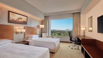 Pillowtop beds, minibar, in-room safe, individually furnished