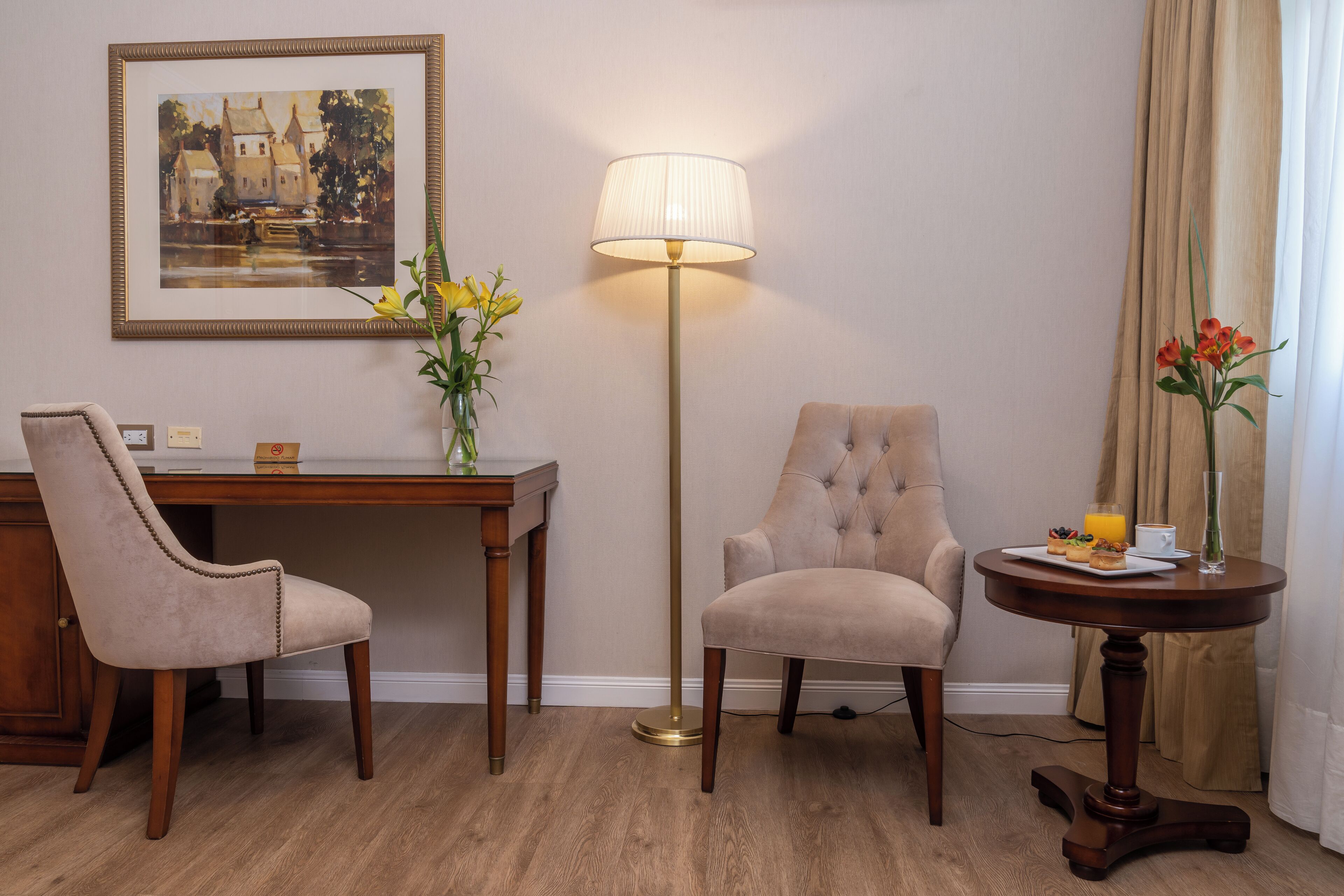 junior room | living area | 50-inch smart tv with cable channels, pay films