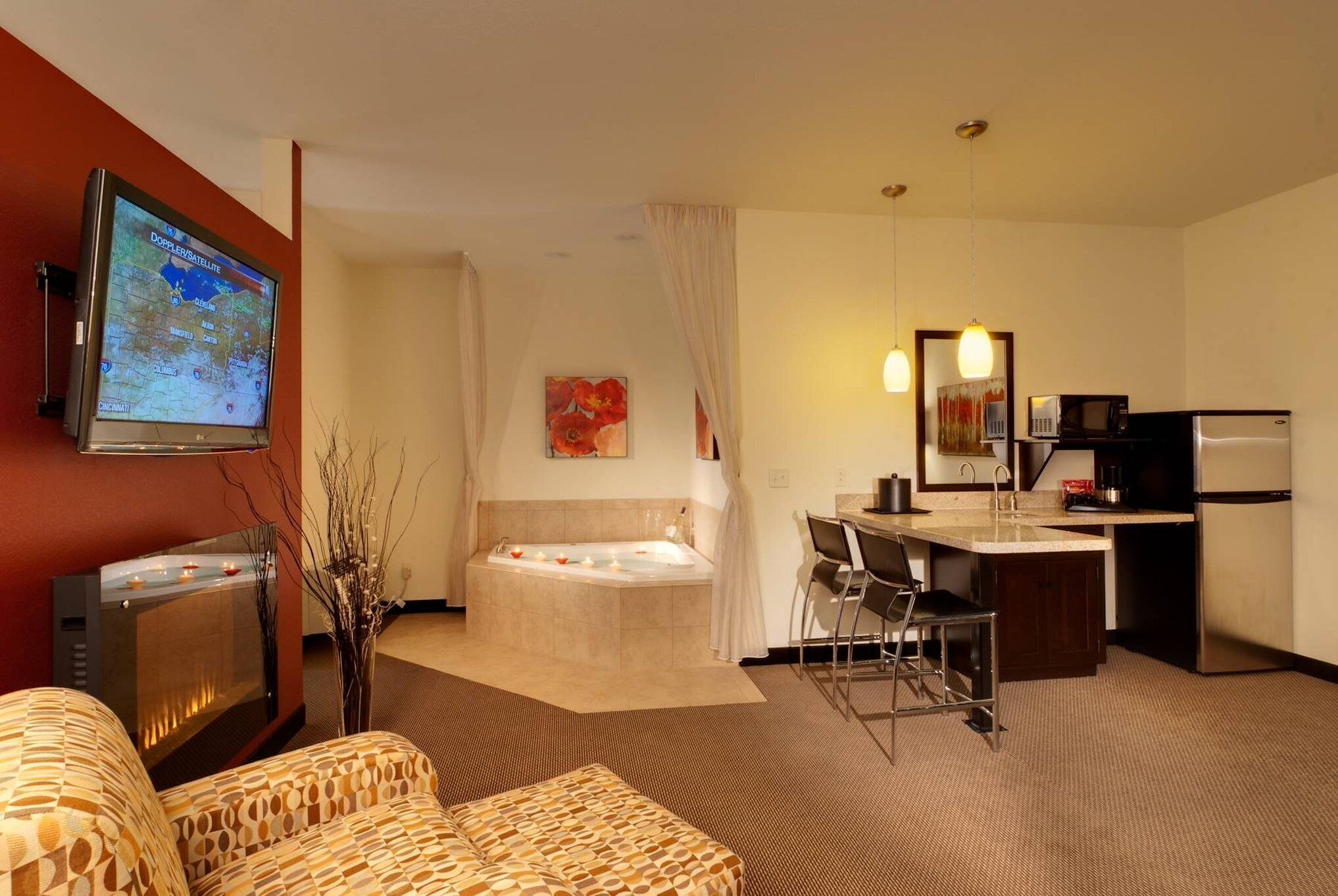 Premium bedding, pillow-top beds, in-room safe, individually decorated