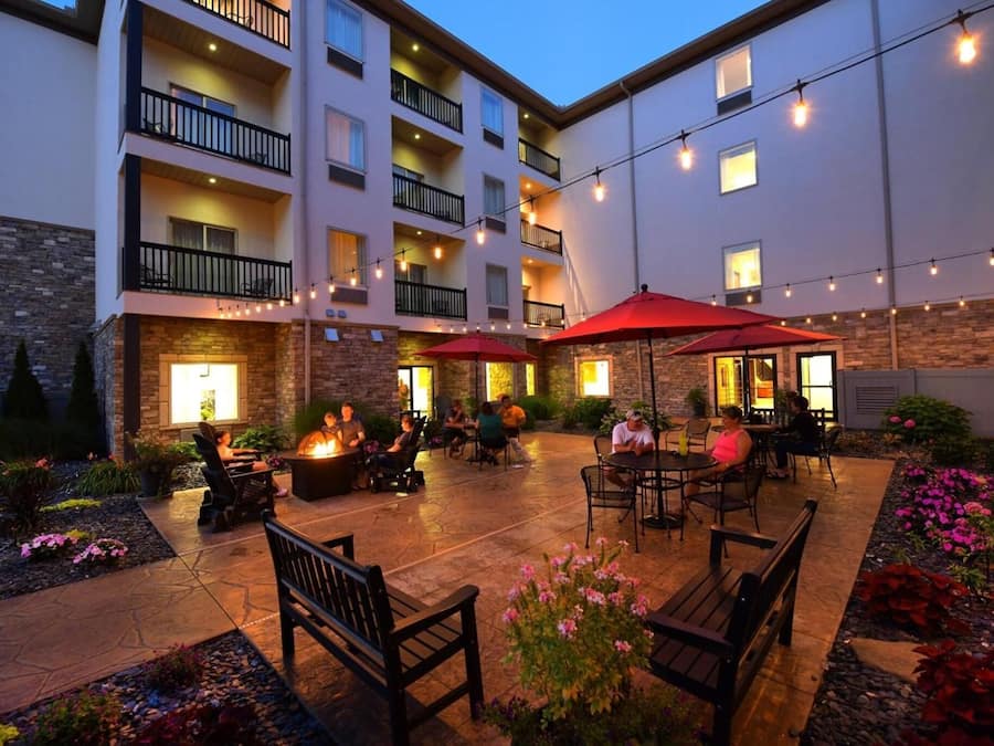 Enceinte de lâhĂ©bergement