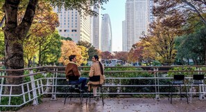 Vistas a la ciudad desde el alojamiento