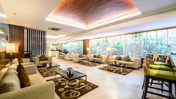 Sala de estar en el lobby