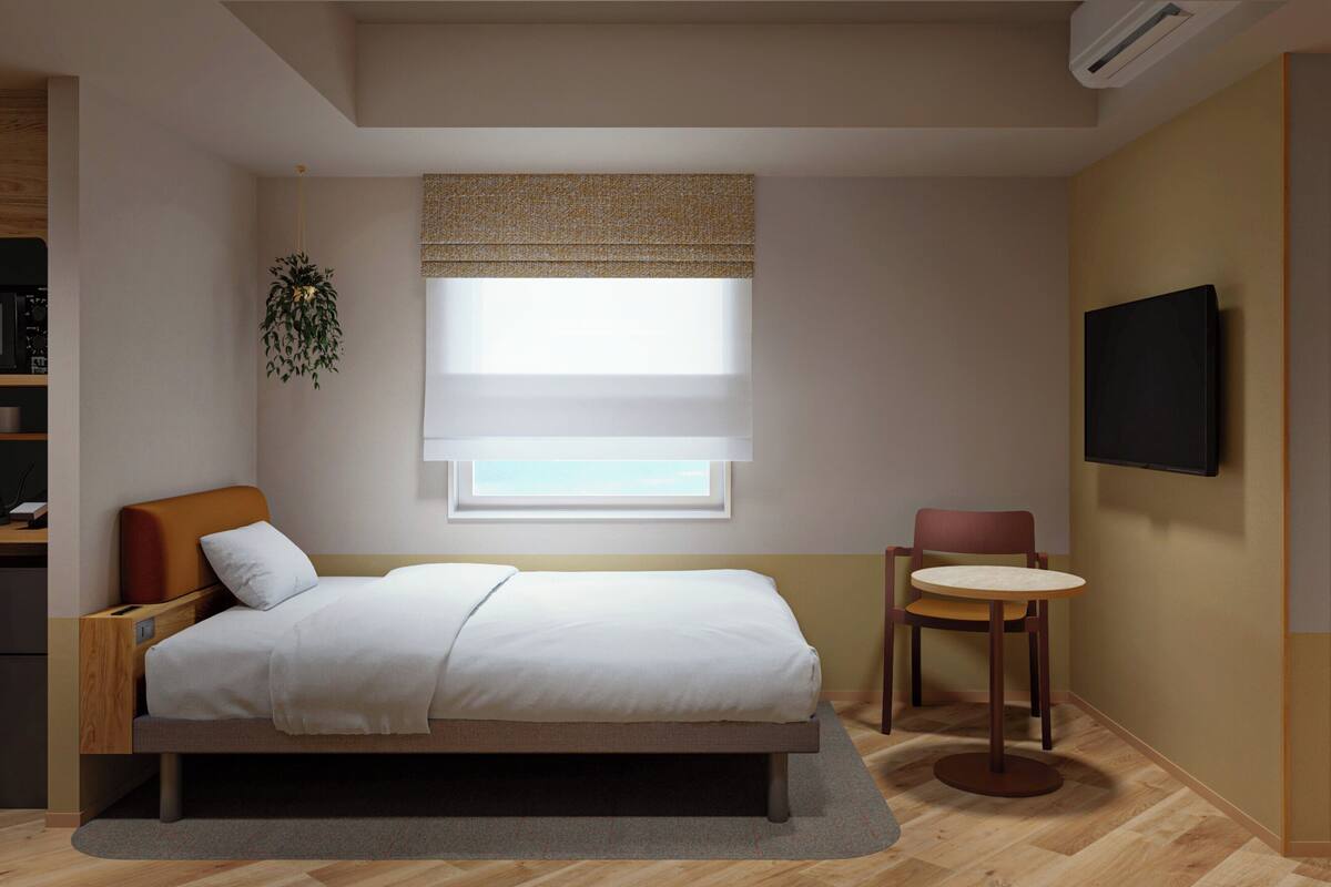Habitación Doble Moderada - No fumadores | Ropa de cama de alta calidad y edredones de plumas