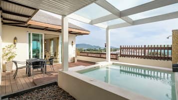 Penthouse | Utsikt fra balkong