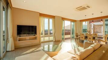 Penthouse | Área de sala de estar