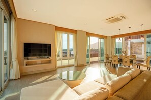 Penthouse | Oppholdsområde